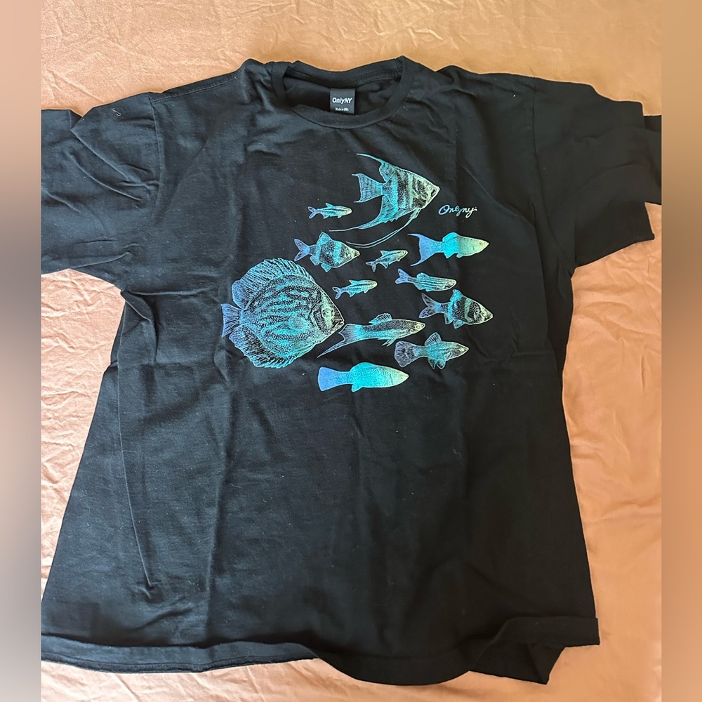 ONLY NY Tropical Fish T-Shirt - Large.